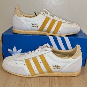 adidas Japan Off White Spark Yellow Cream‎ Beige Women's Sizes 6.5-9.5 IG2011